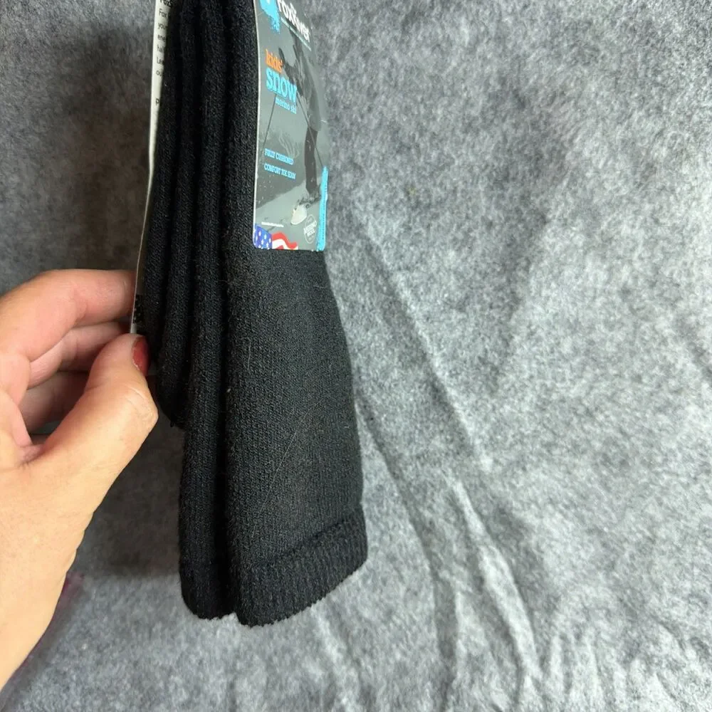 Fox River Snow Kid's Size Small 12-4 Youth - Medium Weight Socks Black